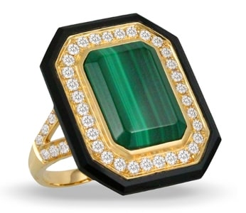A gemstone cocktail ring from Doves by Doron Paloma