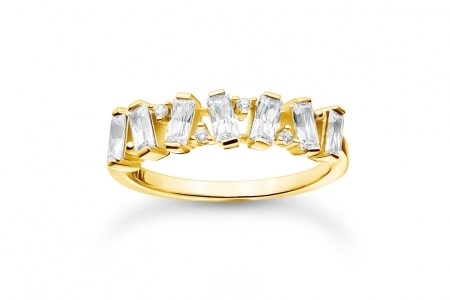 a gold plated sterling silver fashion ring from Thomas Sabo.