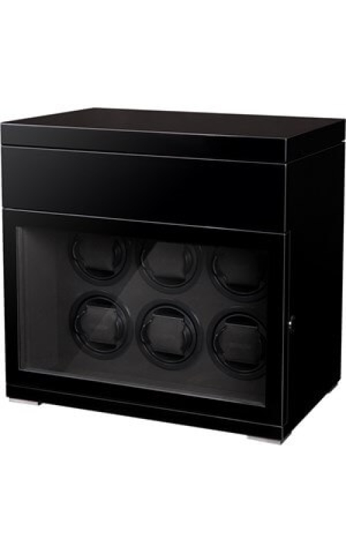 Watchwinder 6 Black 6.16.B