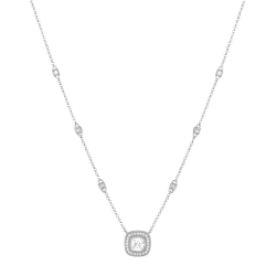 Miss Mimi Heritage Square Silver Necklace 04-021882-01