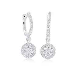 Miss Mimi Heritage Round Drop Silver Earring 13-022059