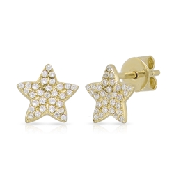 Miss Mimi Star Silver Stud Earrings 13-022923-02