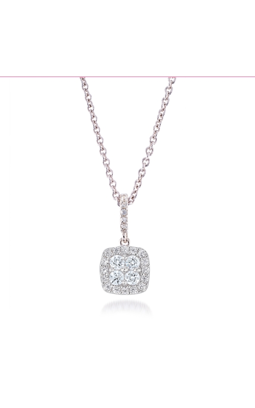 Miss Mimi Square Silver Necklace 09-022060-01