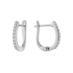 RNB Diamond Huggie Earrings 13-040280