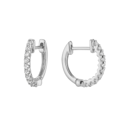 RNB Diamond Hoop Earrings 13-04UP25