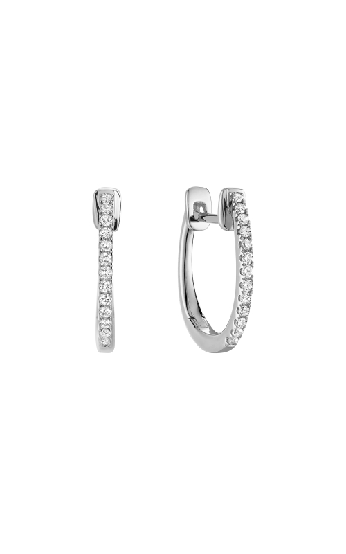 RNB Diamond Huggie Hoop Earrings 13-040081