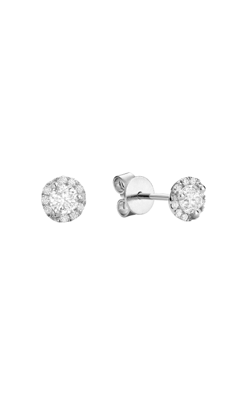 RNB Diamond Martini Halo Stud Earrings 13-04MC50