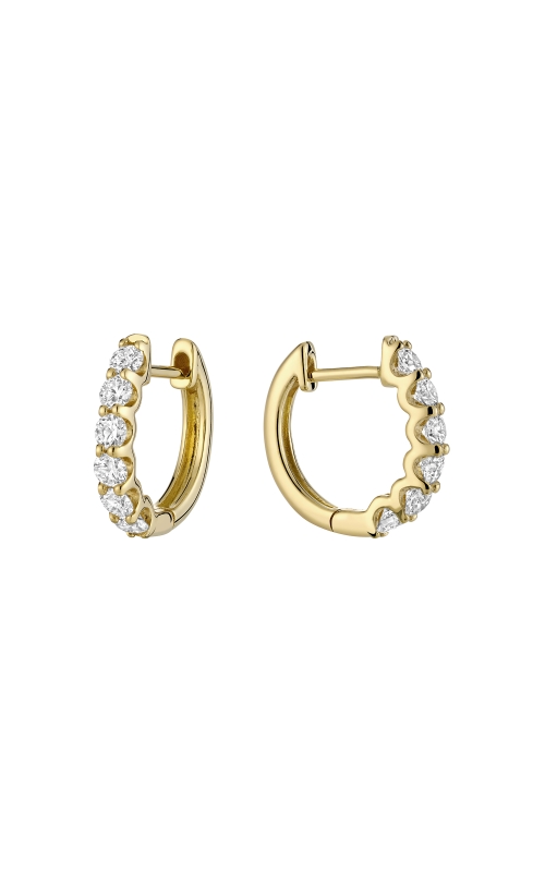 RNB Diamond Hoop Earrings 13-04UP75Y