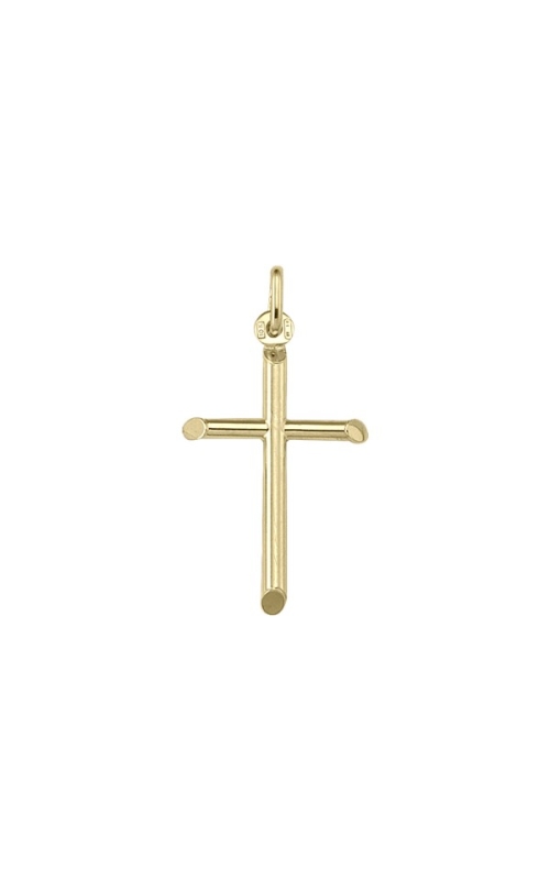 Tecimer 14 Karat Yellow Gold Cross N1105-14Y