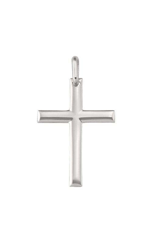 Tecimer 14 Karat White Gold Cross N1431-14W