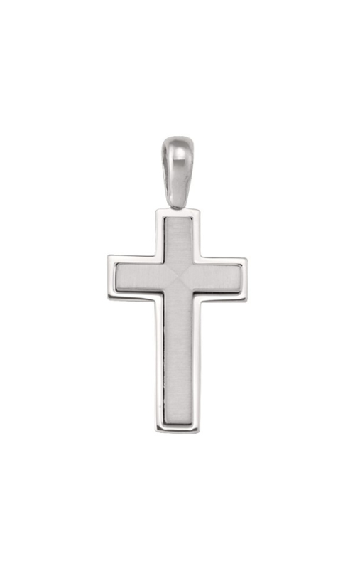 Tecimer 14 Karat White Gold Cross N1470-14W