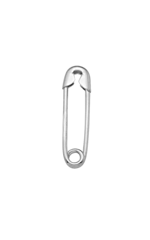 Tecimer 18 Karat White Gold Safety Pin N6737W-18W