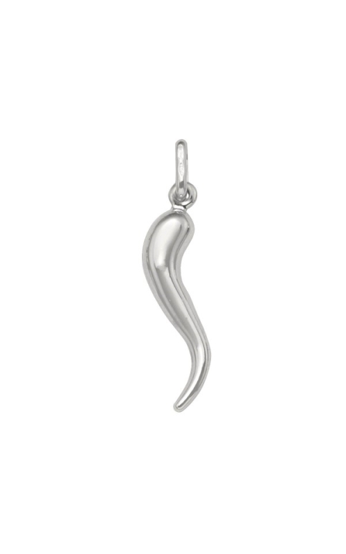 Tecimer 18 Karat White Gold Horn Pendant N6747-18W