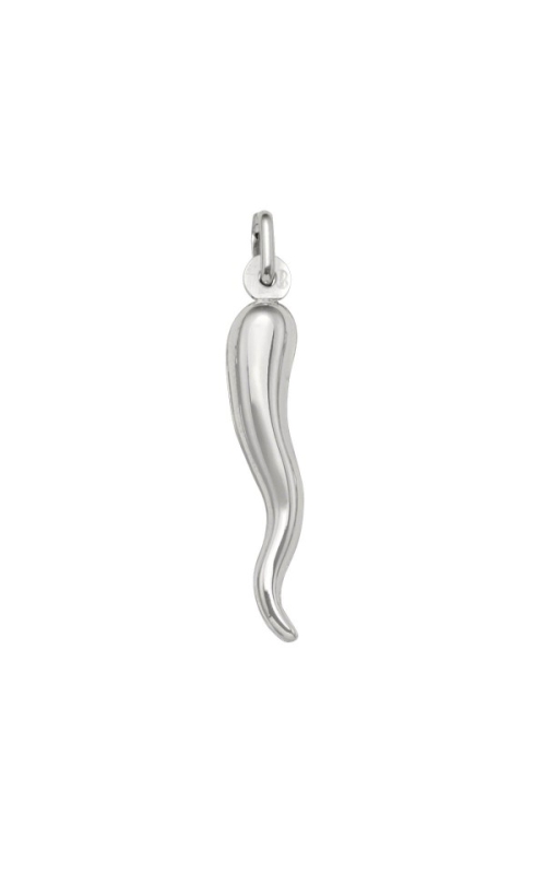 Tecimer 18 Karat White Gold Horn Pendant N6748-18W