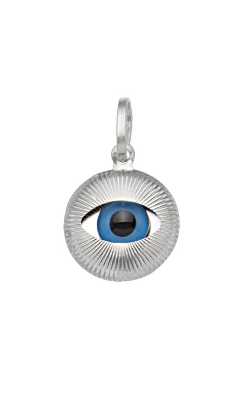 Tecimer 18 Karat White Gold Evil Eye Pendant N6752-18W