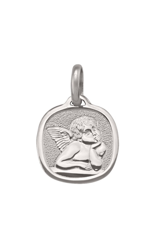 Tecimer 14 Karat White Gold Angel Pendant ST16-14W