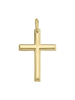 Tecimer 14 Karat Yellow Gold Cross N1205-14Y