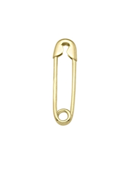 Tecimer 18 Karat Yellow Gold Safety Pin N6737-18Y
