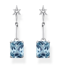 Thomas Sabo Blue Star Earrings H2115-644-1