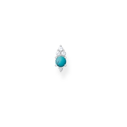 Thomas Sabo Turquoise Single Stud Earring H2181-405-17