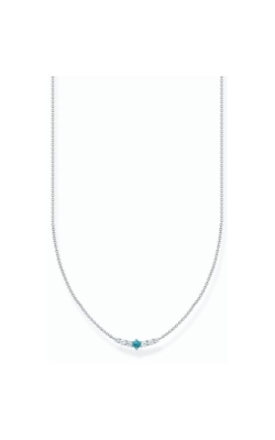 Thomas Sabo Silver Turquoise Necklace KE2093-405-17