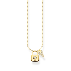 Thomas Sabo Lock & Key Necklace KE2122-414-14