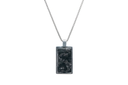 William Henry Carbon Shift Necklace P44 CF - 22