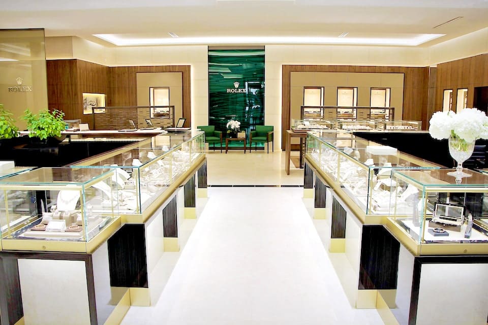 Jewelry best sale store rolex